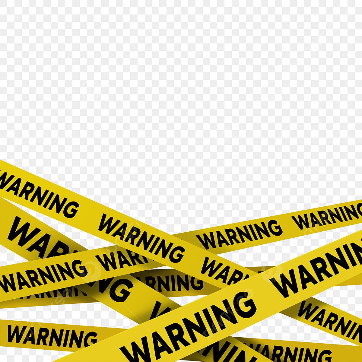 Caution And Danger Tapes Warning Striped Black And Yellow Line Quarantine Stripes Vector, Warning Clipart, Caution, Warning PNG and Vector with Transparent Background for Free Download