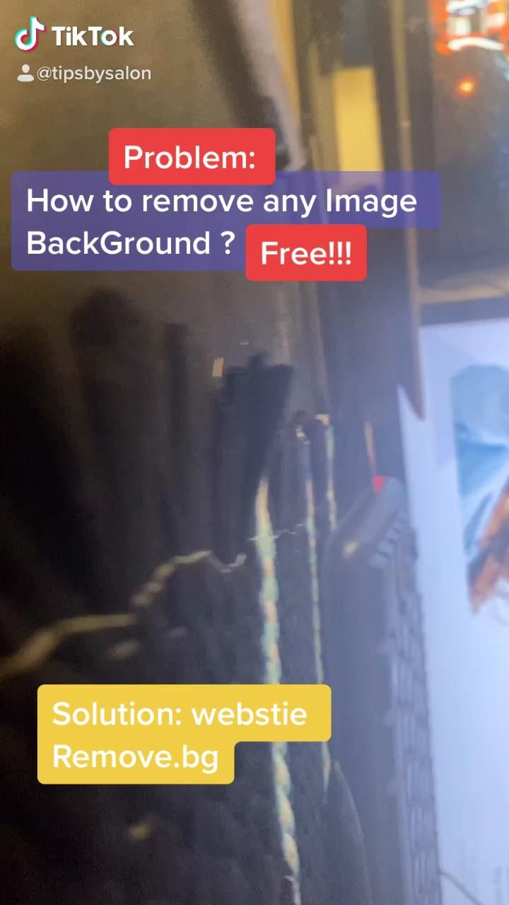 How to remove image background for free!