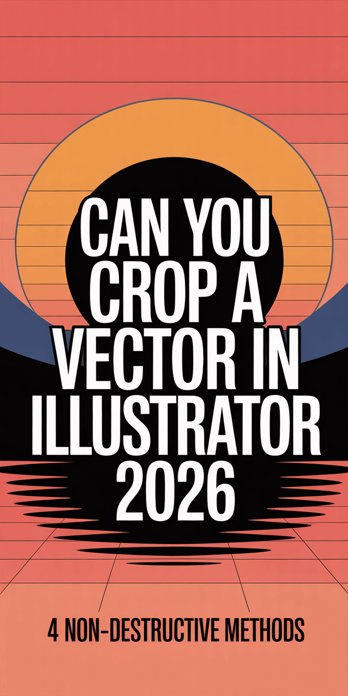 Can You Crop a Vector in Illustrator 2026 – 4 Non-Destructive Methods