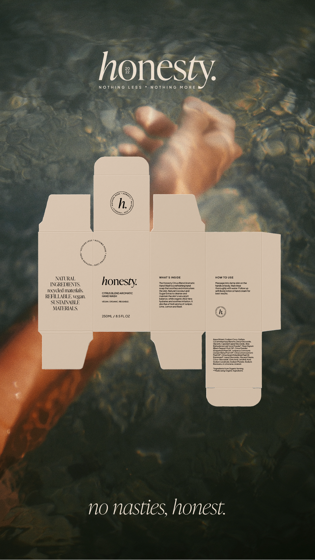 Organic Skincare Packaging Mockups | Elegant Branding Design