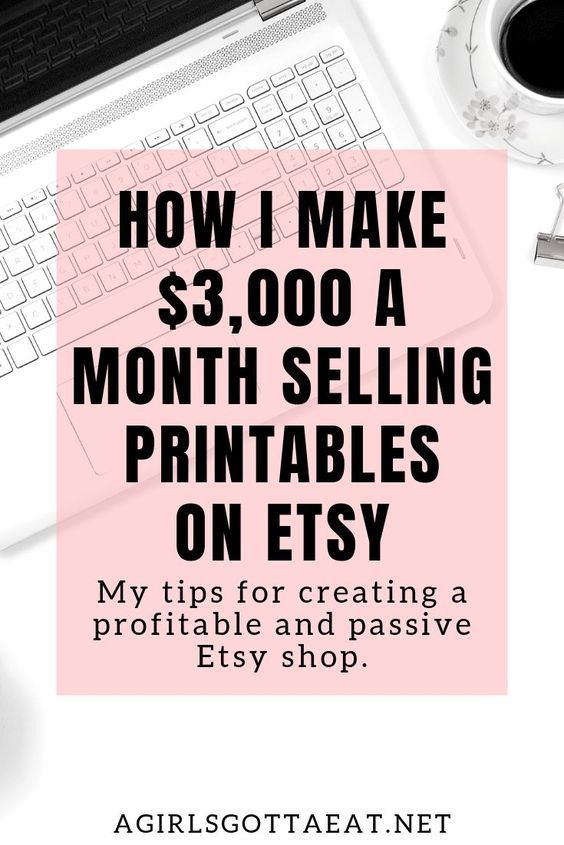 How to Make and Sell Printables on Etsy