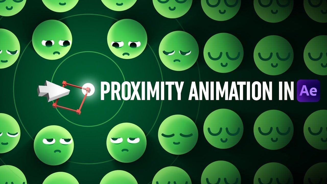 Automatic Proximity Reactions in After Effects