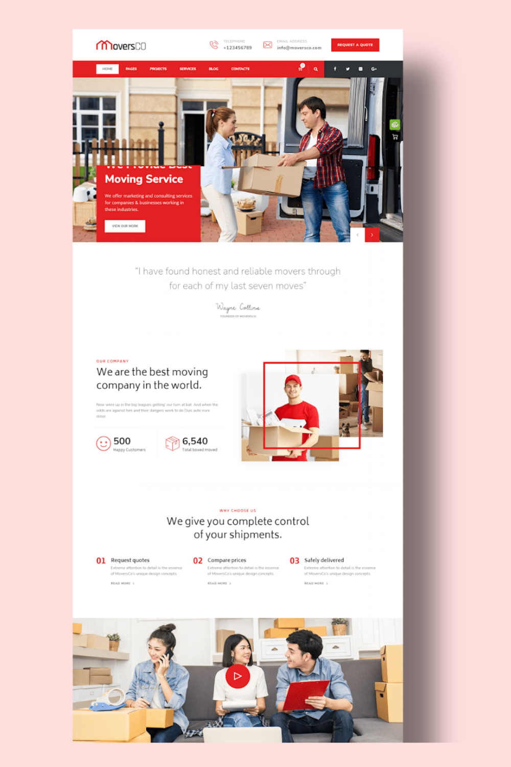 I will develop and modern wordpress website design | web design template