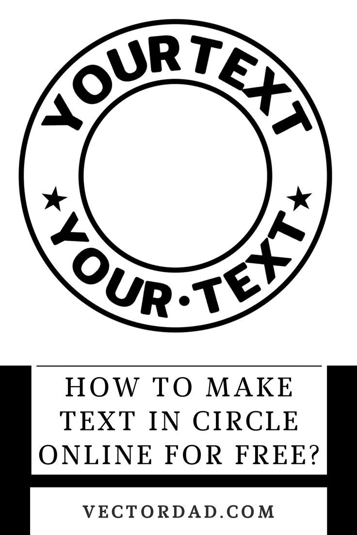 How To Make Text In Circle Online For Free? –  curved text app
