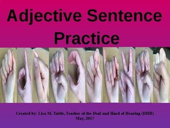 Adjective Practice PowerPoint