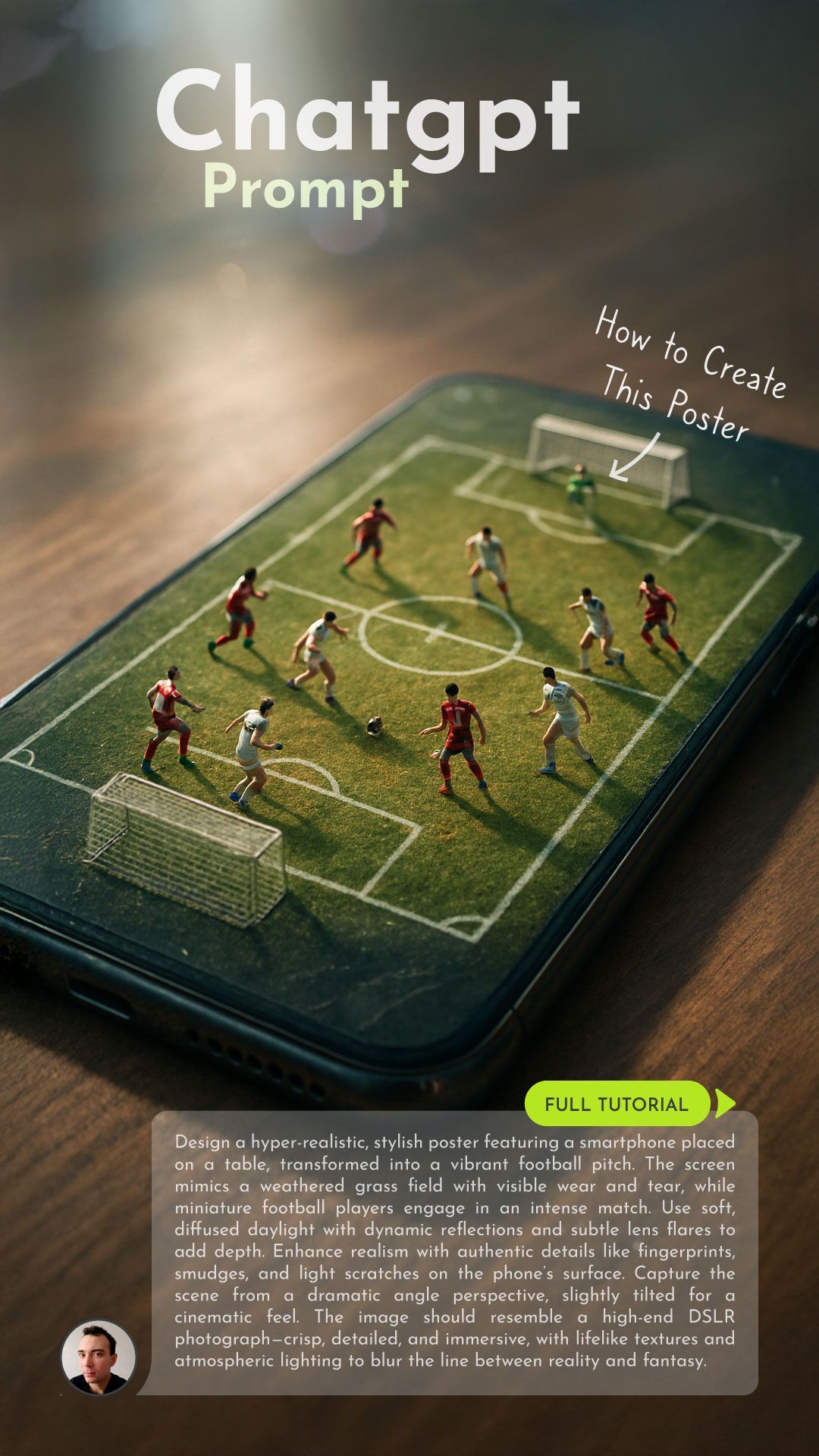 ChatGPT Prompt: Soccer on Your Smartphone – Play & Learn Anywhere