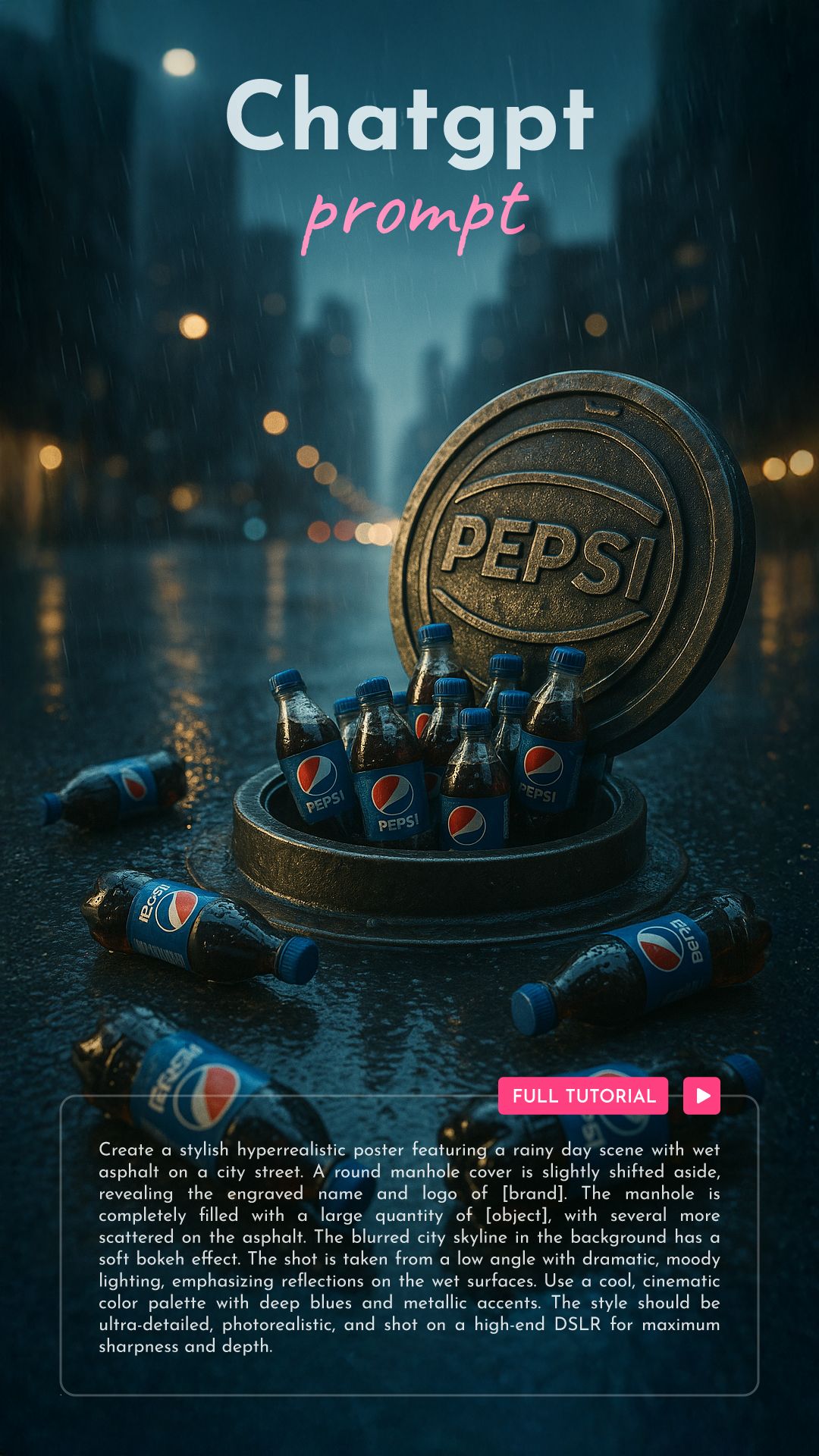 Trendy Objects in the Sewer Manhole | ChatGPT