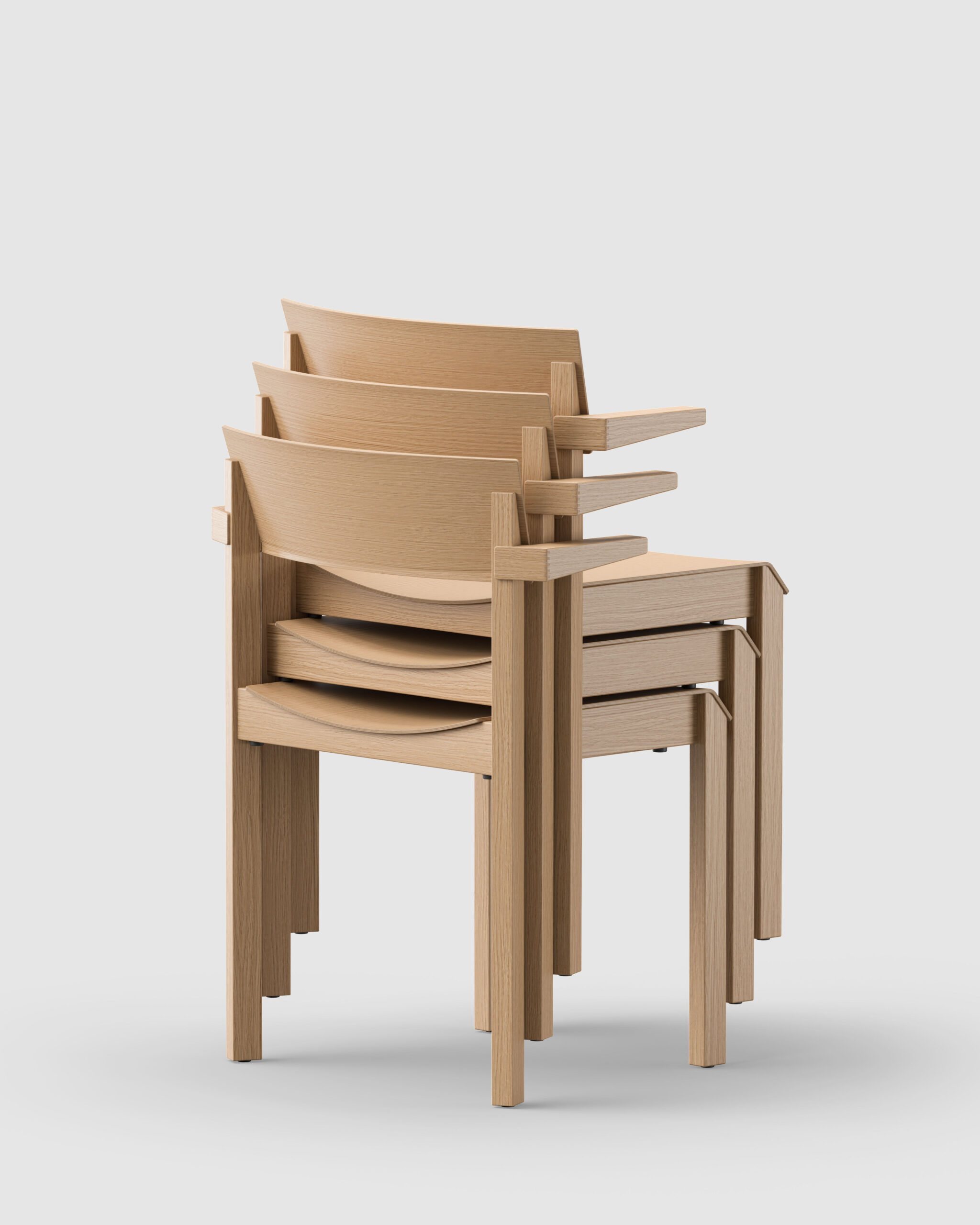 Kaska Wooden Stack Chair | Products | De Vorm
