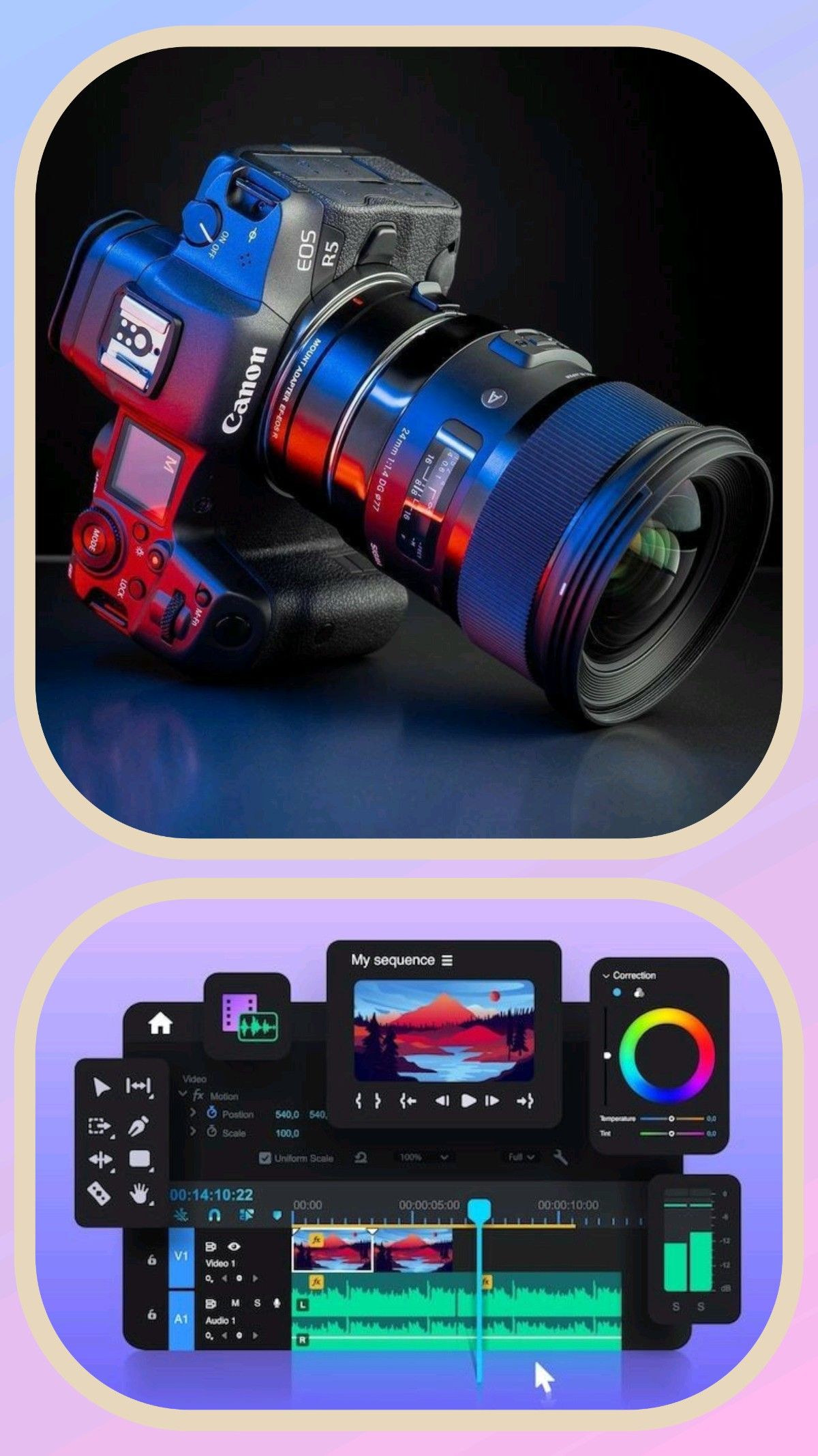 I will do professional video editing for your videos on YouTube channel