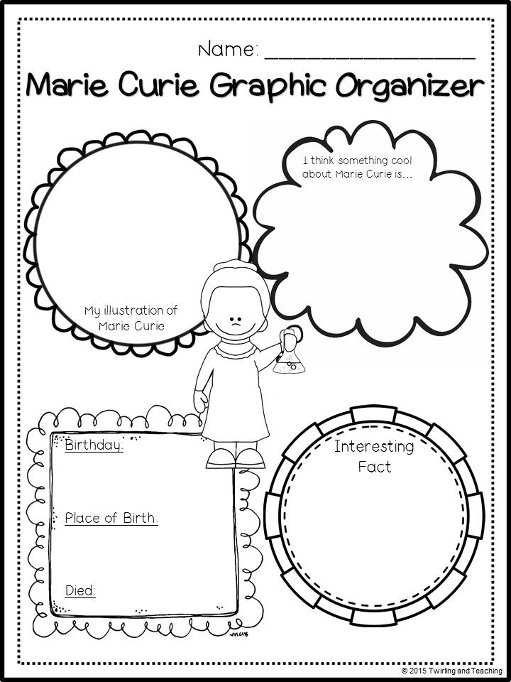 Marie Curie Biography: Womens History Month STEM Women in Science Scientist