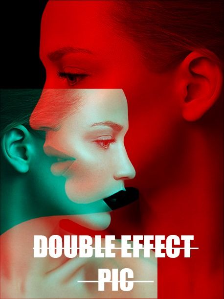 DOUBLE EFFECT PIC❤️