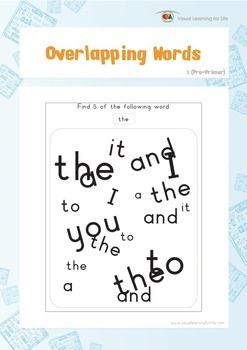 Overlapping Words (Pre-K)