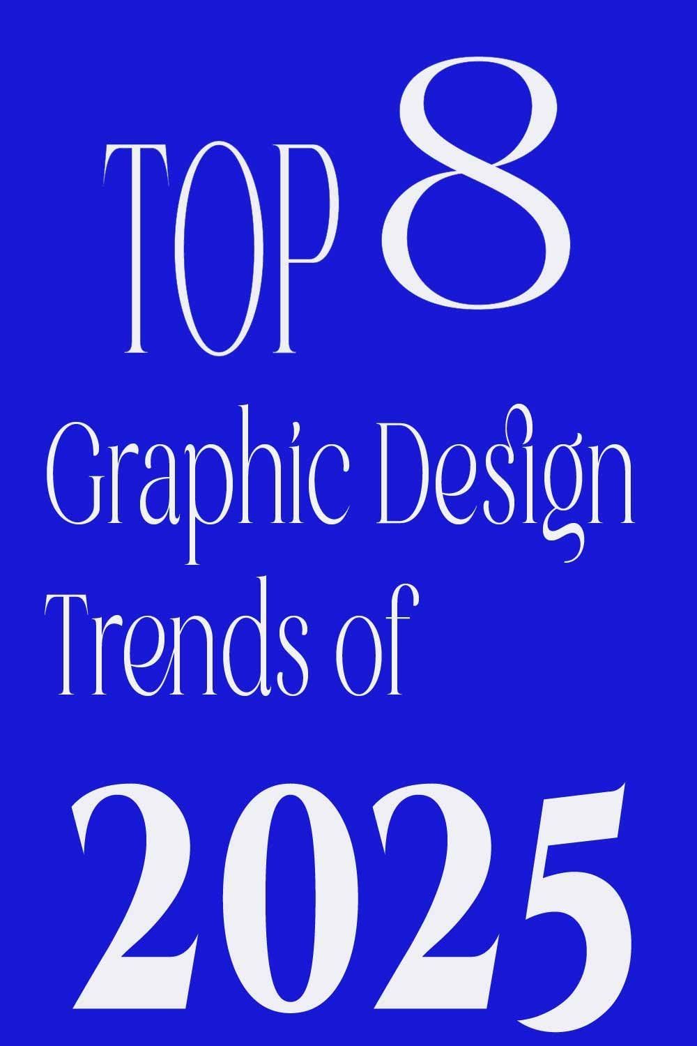 Top Graphic Design Trends to Watch in 2025: From Supergraphics to Post-Modern Styles
