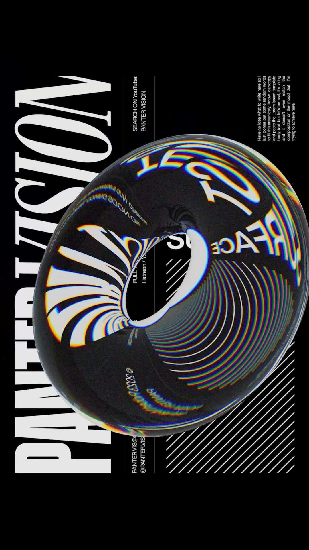 Spinning Glass Donut with Prism Refraction in Cinema 4D – Tutorial 1498