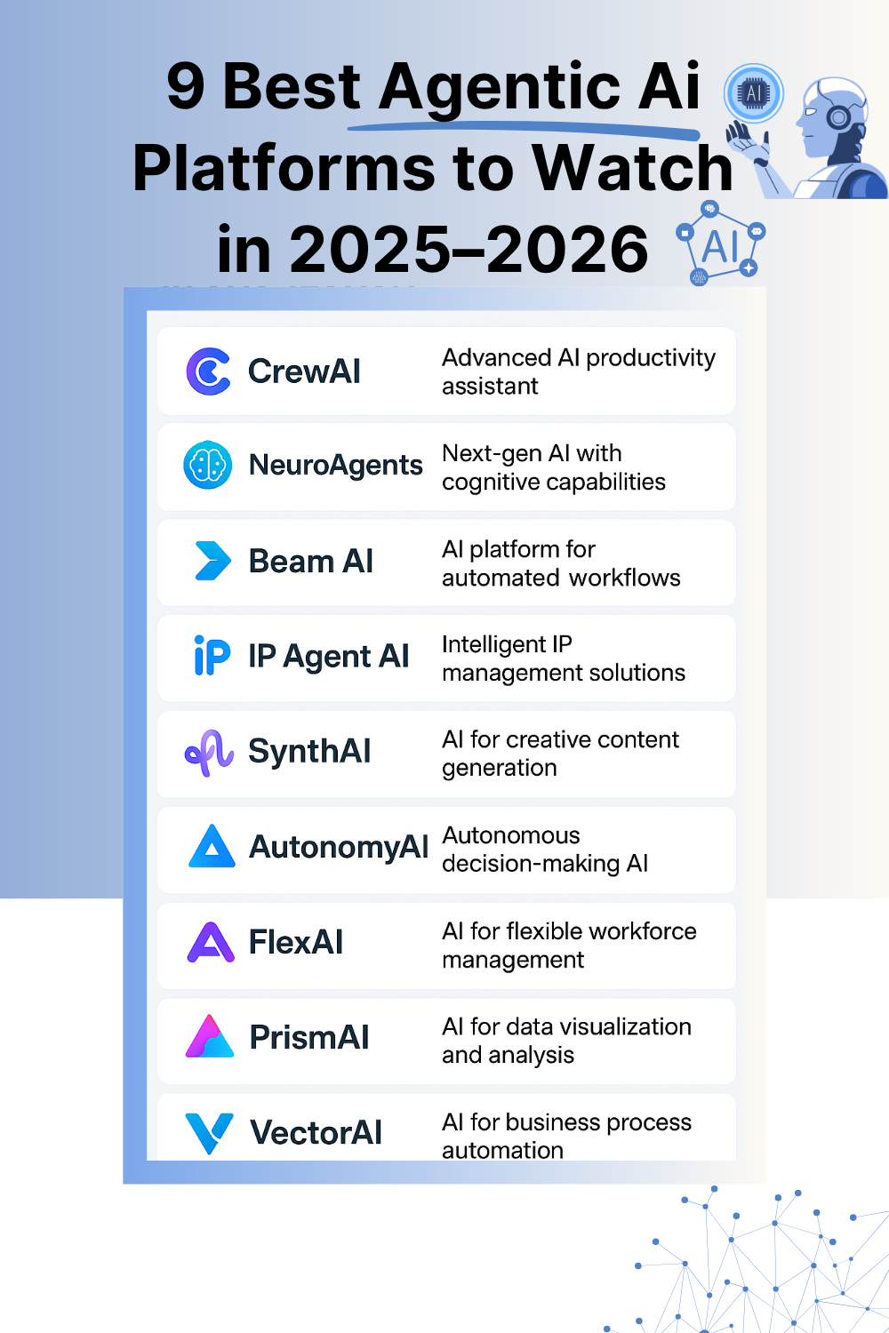 9 Best Agentic Ai Platforms 2025–2026