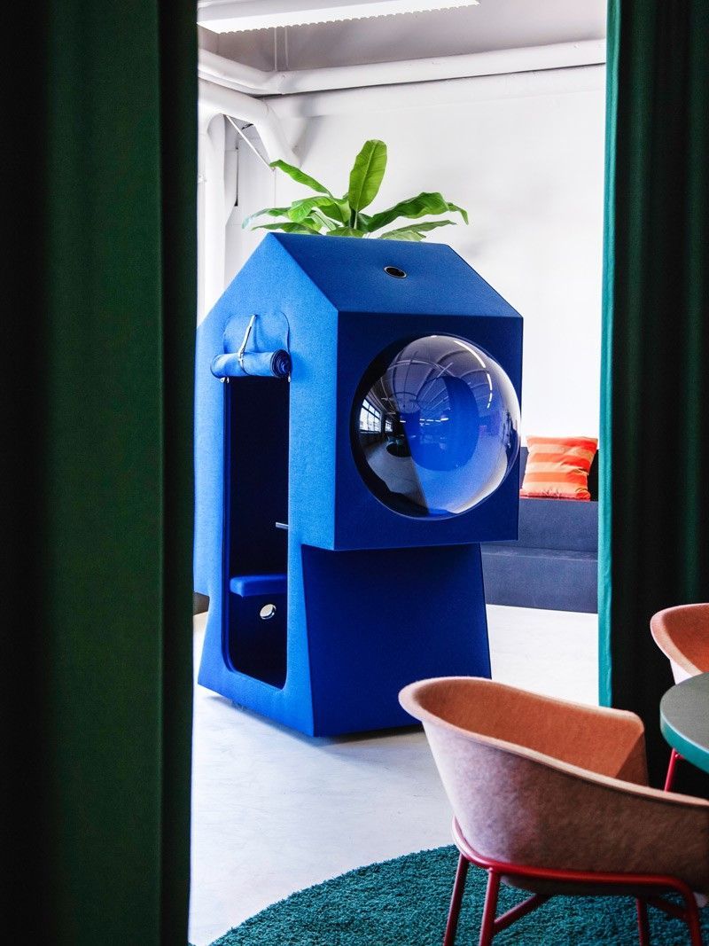 Loqi’s Renewed Headquarters Come as a Colorful Playground of Furnishings Reframing the Office