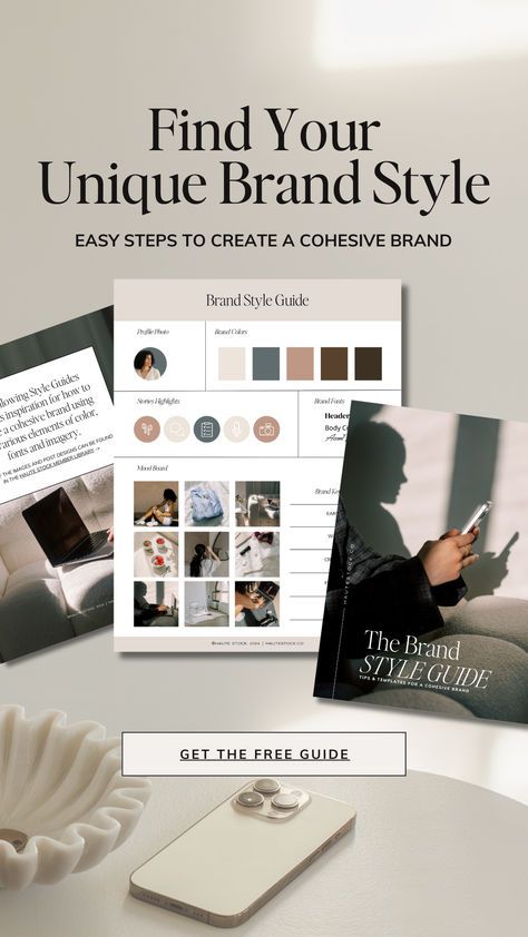 Free Brand Style Guide | Pinterest