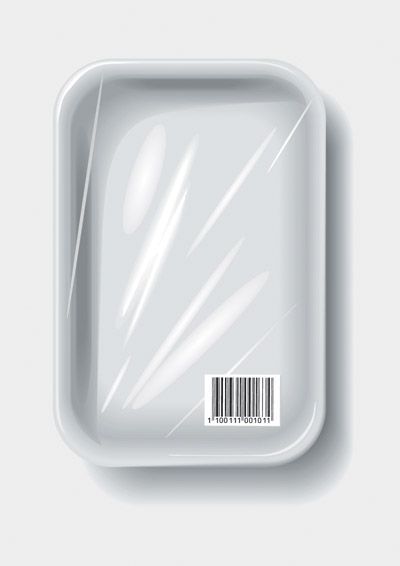 Blank food packaging (4824) Free EPS Vector
