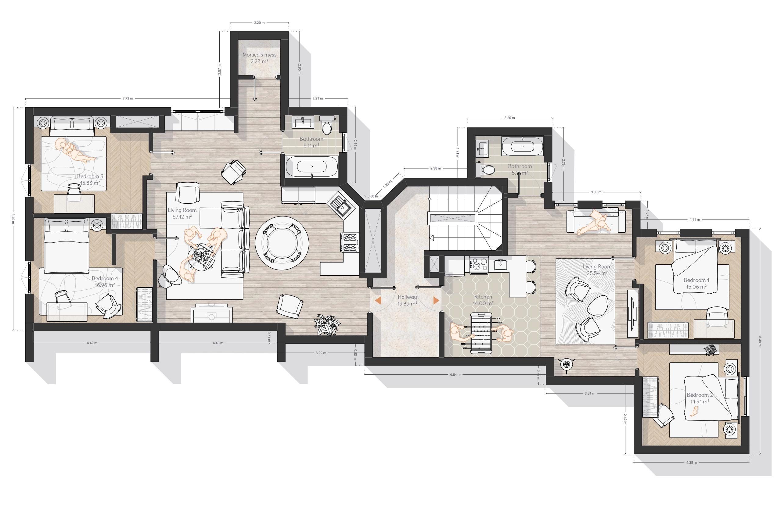 Custom Floor Plan Design (Up to 5000 sq ft)