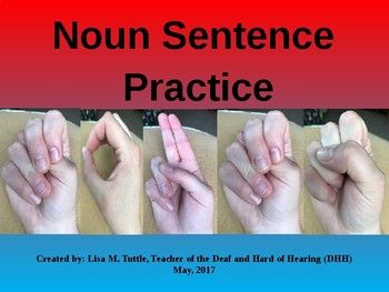Noun Sentence Practice PowerPoint