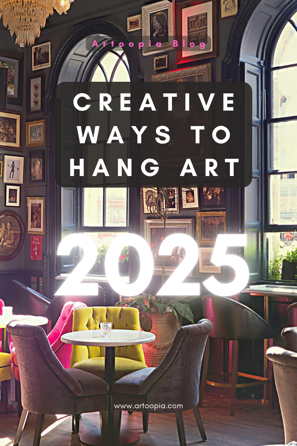 Creative Ways to Hang Art Article