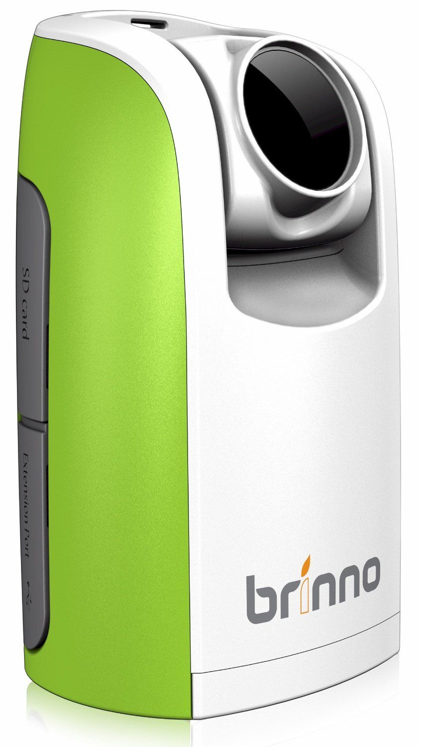 Brinno TLC200 TIME LAPSE VIDEO CAMERA, Perfect for Work From Home, Self-Isolation, Home School, Quarantine, Stunning Time Lapse Video, Compact Portable Design – Green