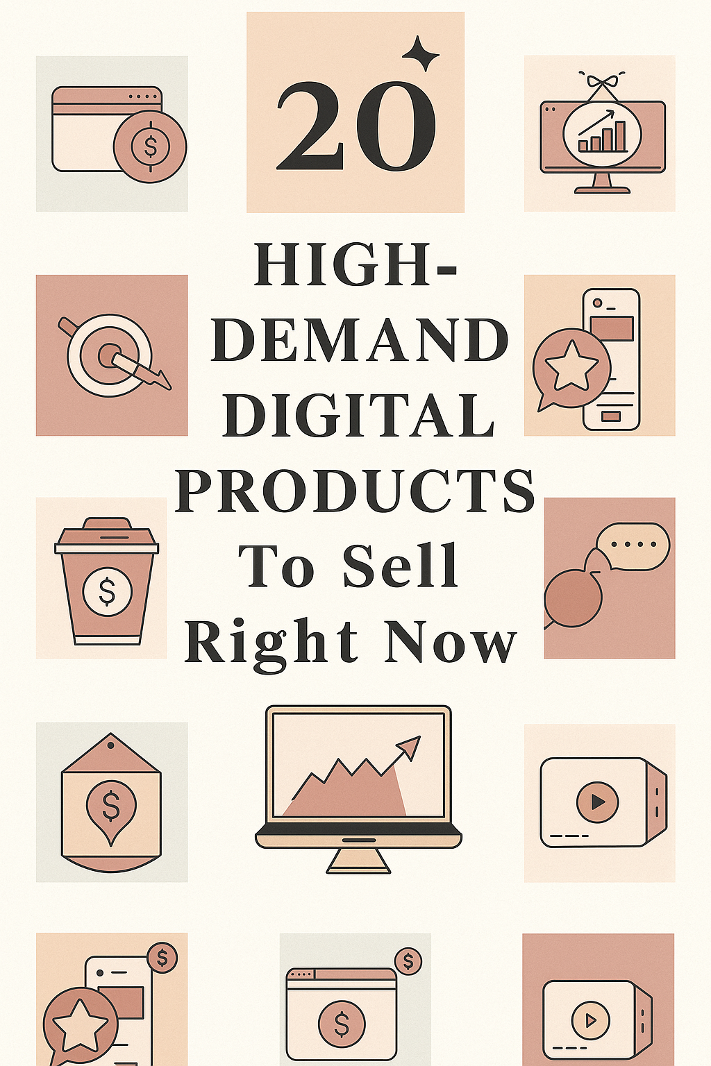 20 High-Demand Digital Products to Sell in 2025 for Passive Income