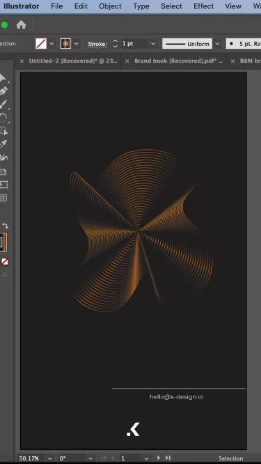 Magic of gradient and blend tool | Illustrator Design